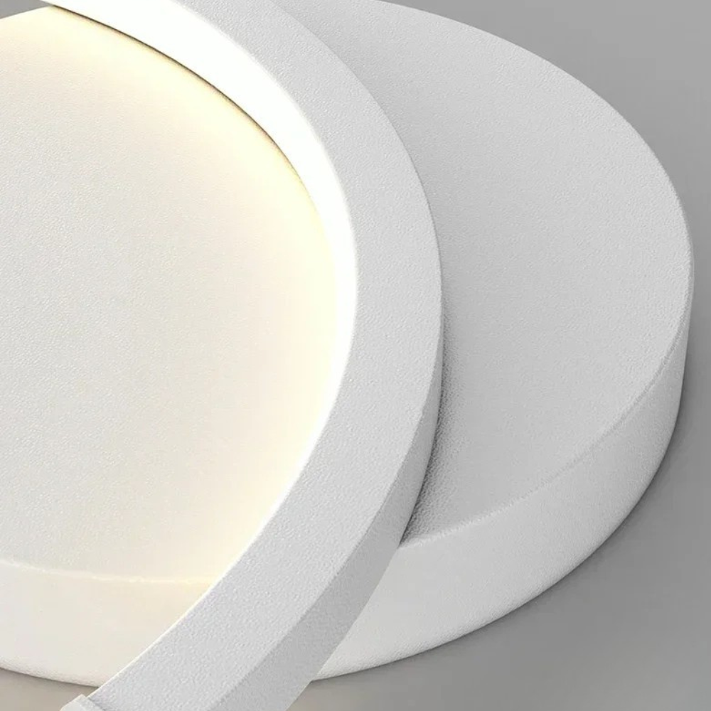 Halo Circle LED Wall Light – Painted Aluminum Wall Lamp with Integrated LED 8