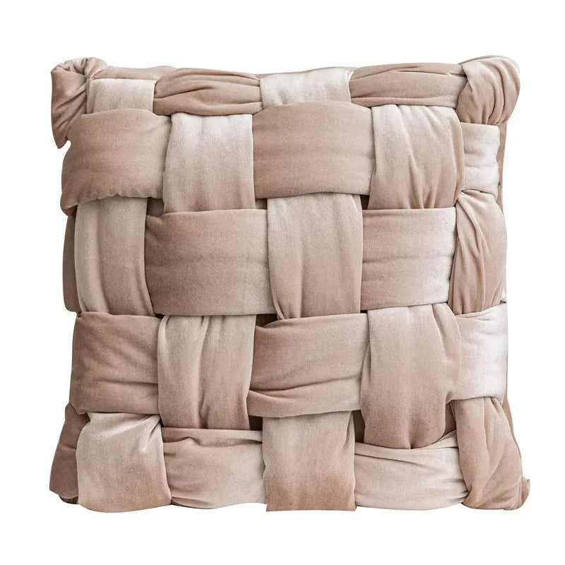 Hand-Knotted Silk Velvet Cushion Cover – Luxurious Softness in Elegant Colors for Sofas and Armchairs 9