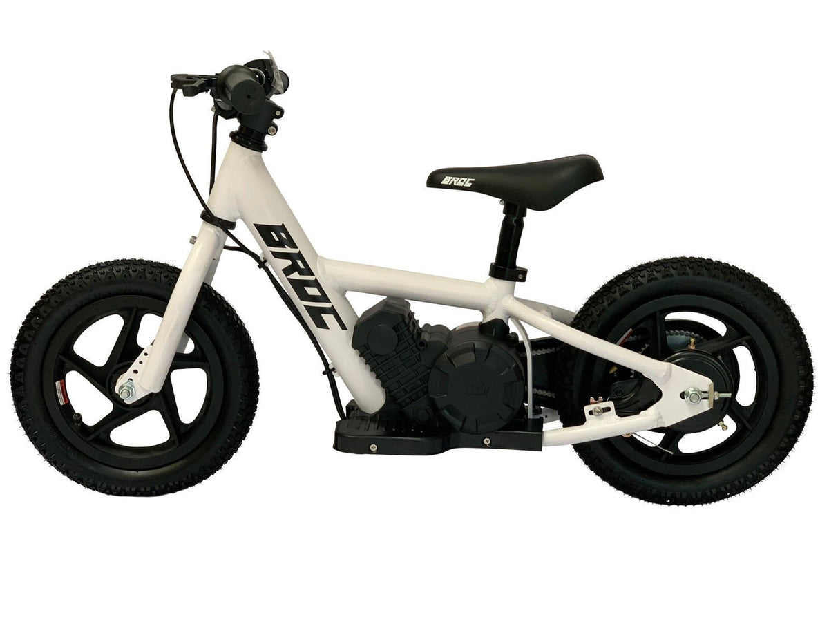BROC USA 12-inch Balance E-Bike – White