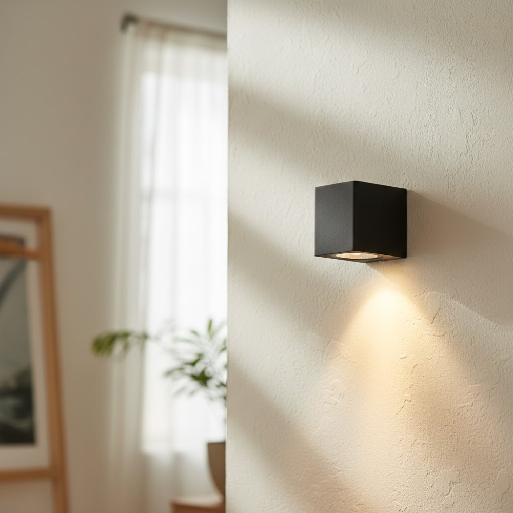 IP54 Outdoor Wall Light with Integrated LED – Durable Aluminum Exterior Wall Lantern 12