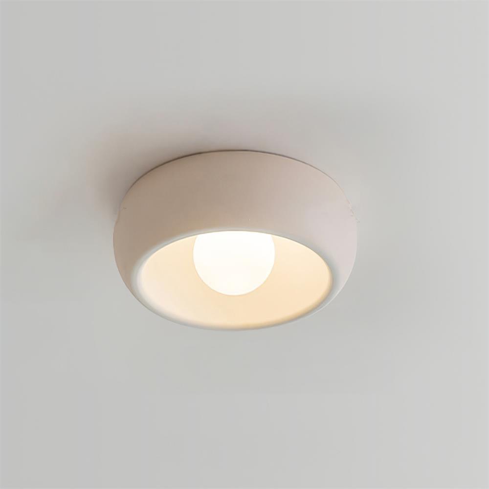 Ceiling light fixture on a plain background