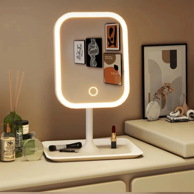 LED Vanity Mirror with Lights – Touch Control, 3 Light Colors for Perfect Makeup Application 1