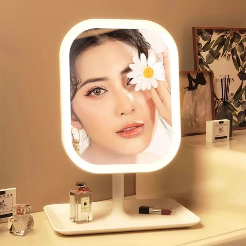 LED Vanity Mirror with Lights – Touch Control, 3 Light Colors for Perfect Makeup Application 3