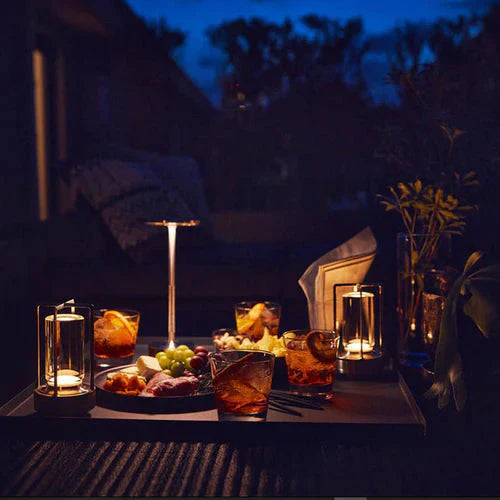 Wireless LED Table Lamp | Rechargeable & Dimmable Modern Lighting for Home & Office