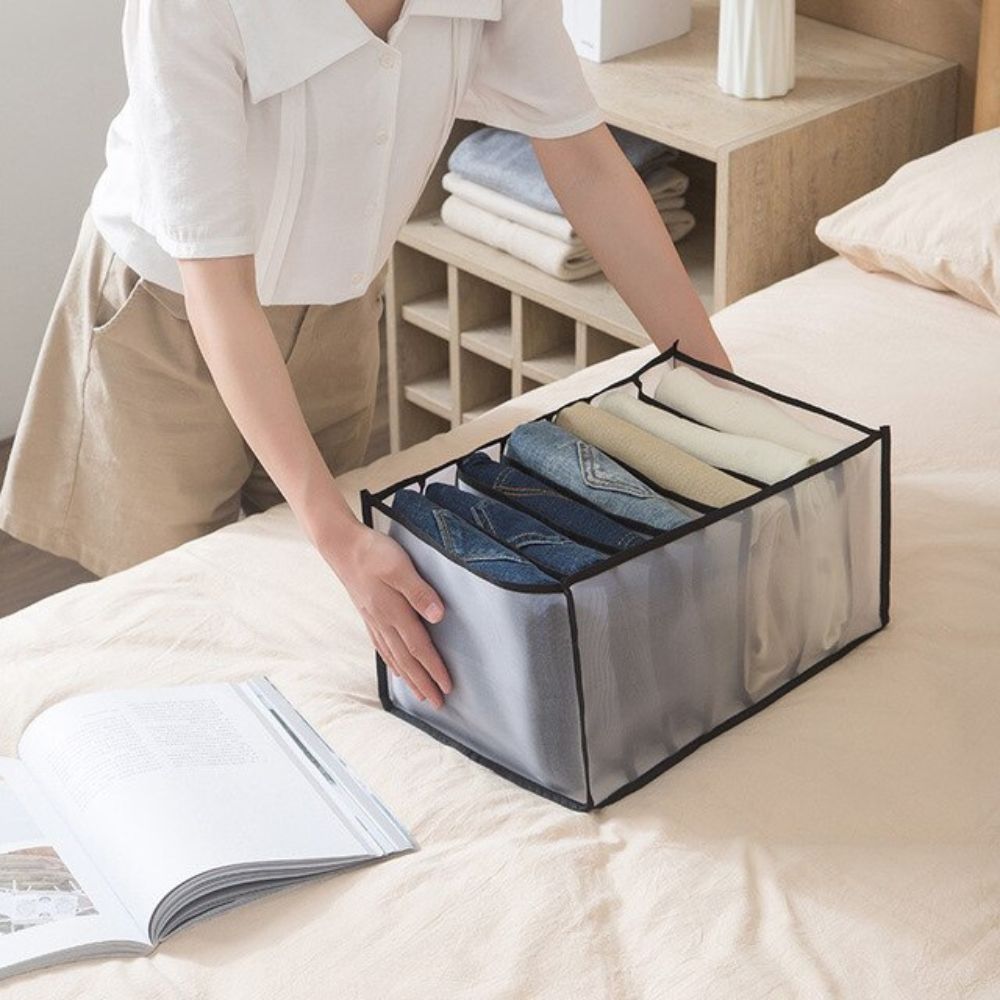Foldable Drawer Clothes Organizer – Keep Your Wardrobe Neat and Space-Saving Storage Solution
