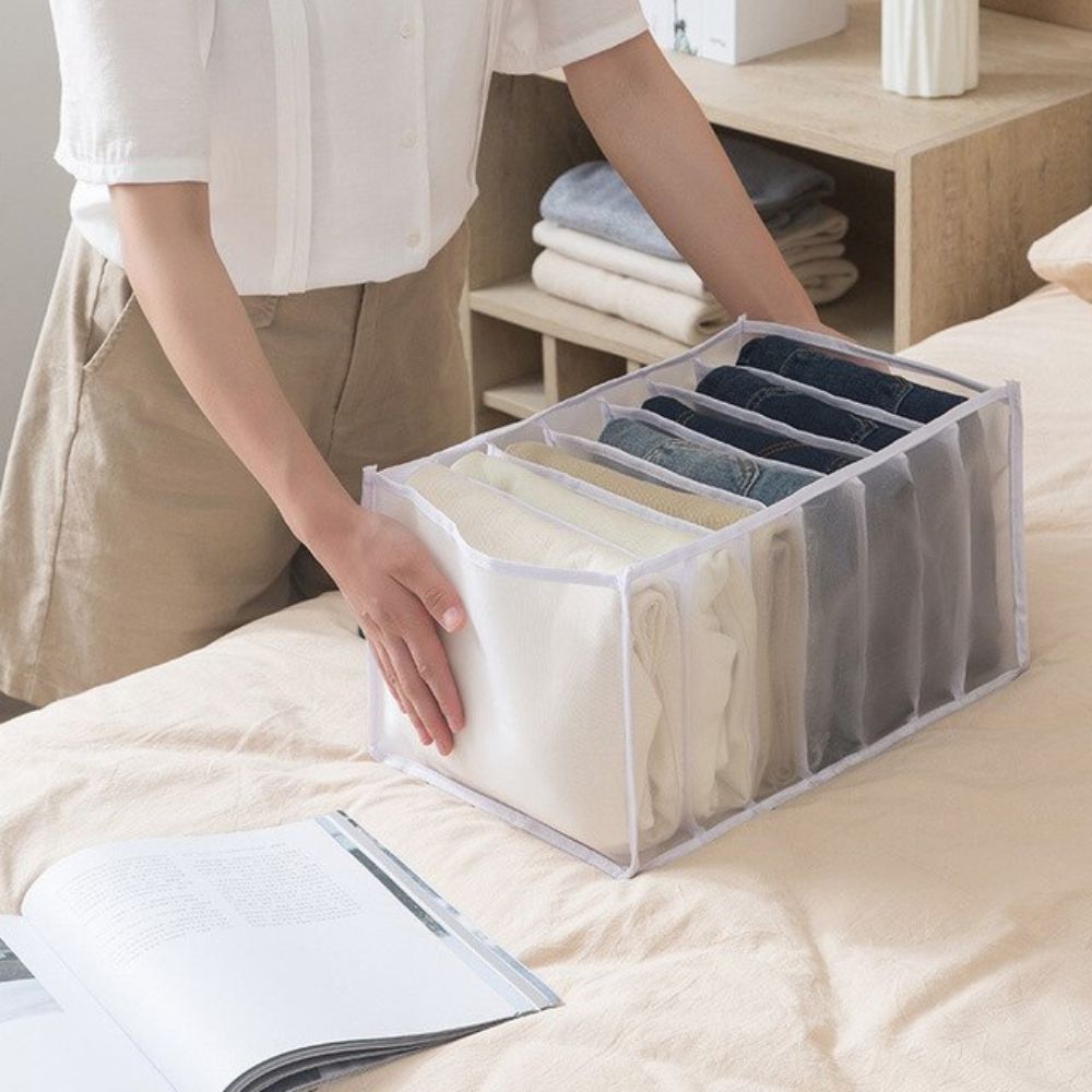 Foldable Drawer Clothes Organizer – Keep Your Wardrobe Neat and Space-Saving Storage Solution