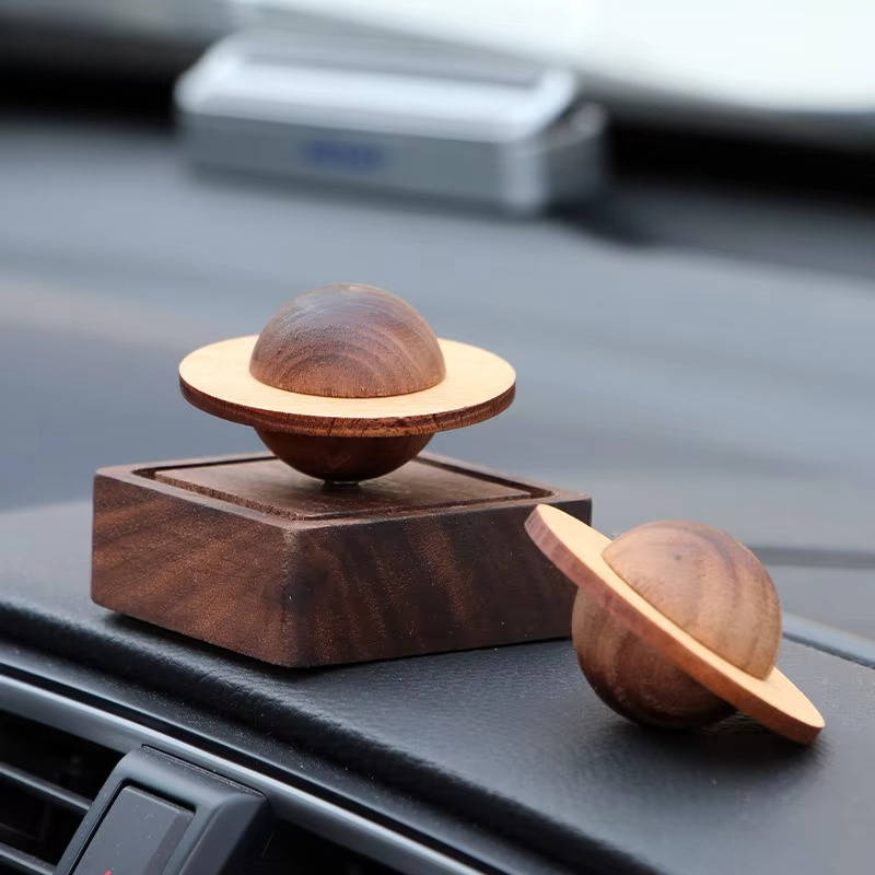 Mini Portable Aroma Diffuser – Natural Wood Design with Magnetic Base for Essential Oils – Effortless Aromatherapy Diffuser 3