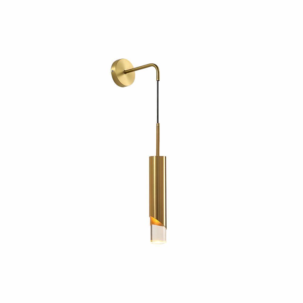 Modern Aluminum Wall Sconce with Integrated LED Lighting – 20cm Diameter, Warm White and Cool White Options 0