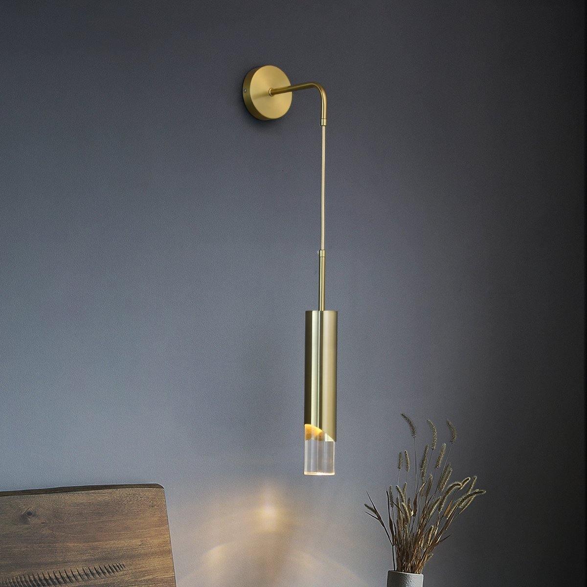 Modern Aluminum Wall Sconce with Integrated LED Lighting – 20cm Diameter, Warm White and Cool White Options 2