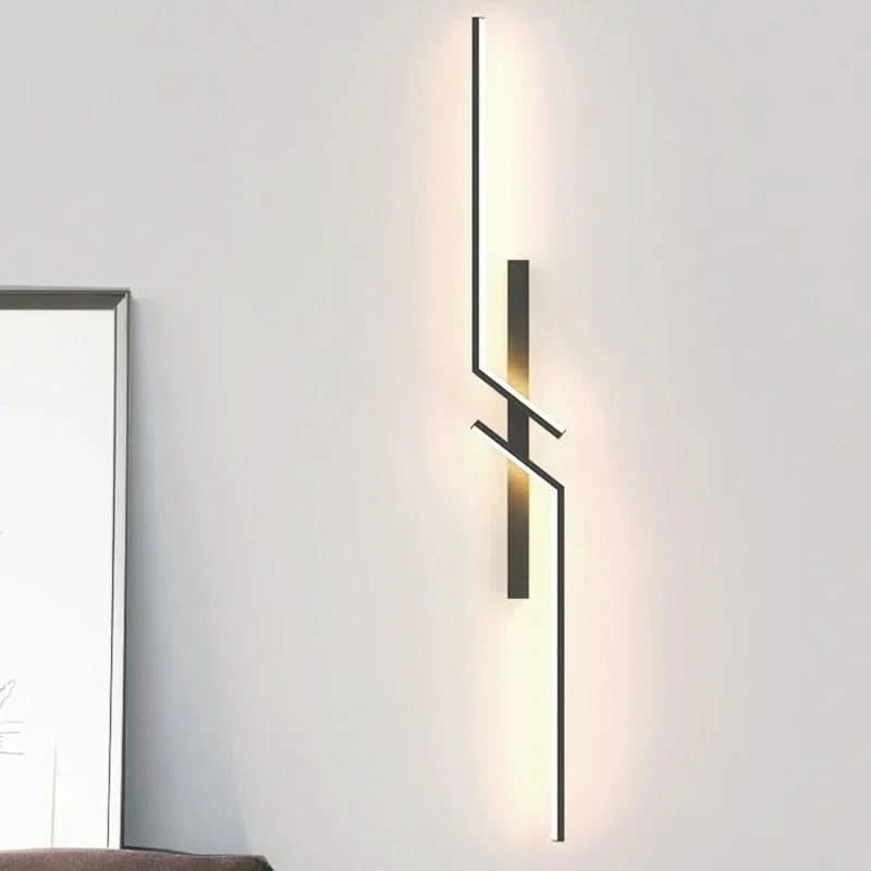 Modern LED Wall Lamp – Dimmable Wall Lights with Minimalist Design in Multiple Sizes and Warm White Light 2