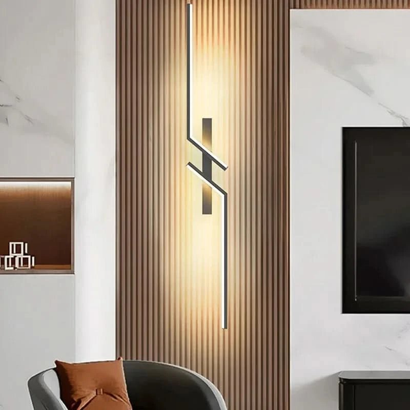 Modern LED Wall Lamp – Dimmable Wall Lights with Minimalist Design in Multiple Sizes and Warm White Light 3