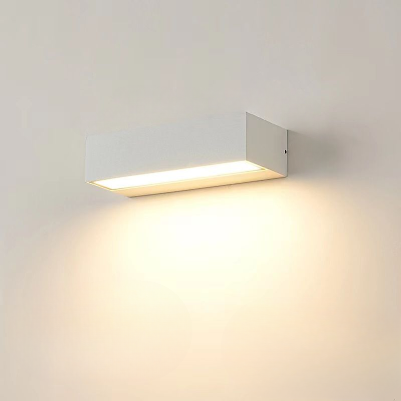 Modern Metal Narrow LED Wall Light Sconce – Slim Design for Bathroom and Home Wall Lighting 2