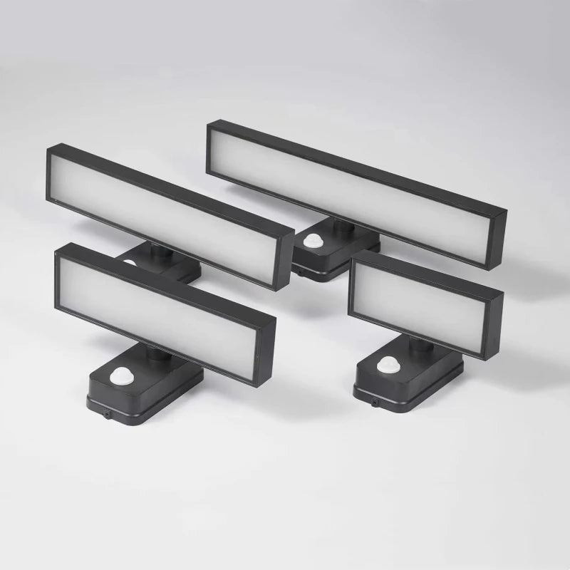 Modern Outdoor Wall Light with Motion Detector – IP65 Weatherproof Black Outdoor Wall Lantern for Garden and Patio 6