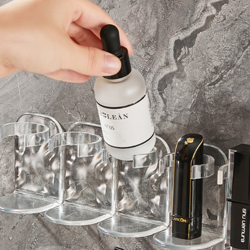 Multifunctional Self-Adhesive Floating Wall Shelf – Transparent, Space-Saving Design for Easy Installation and Versatile Use 7