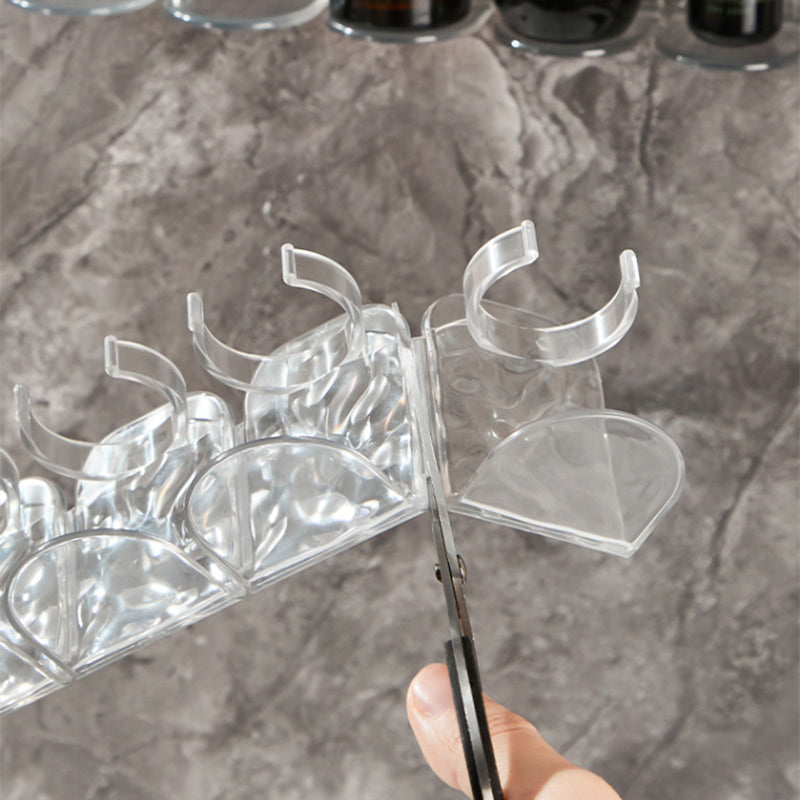 Multifunctional Self-Adhesive Floating Wall Shelf – Transparent, Space-Saving Design for Easy Installation and Versatile Use 8