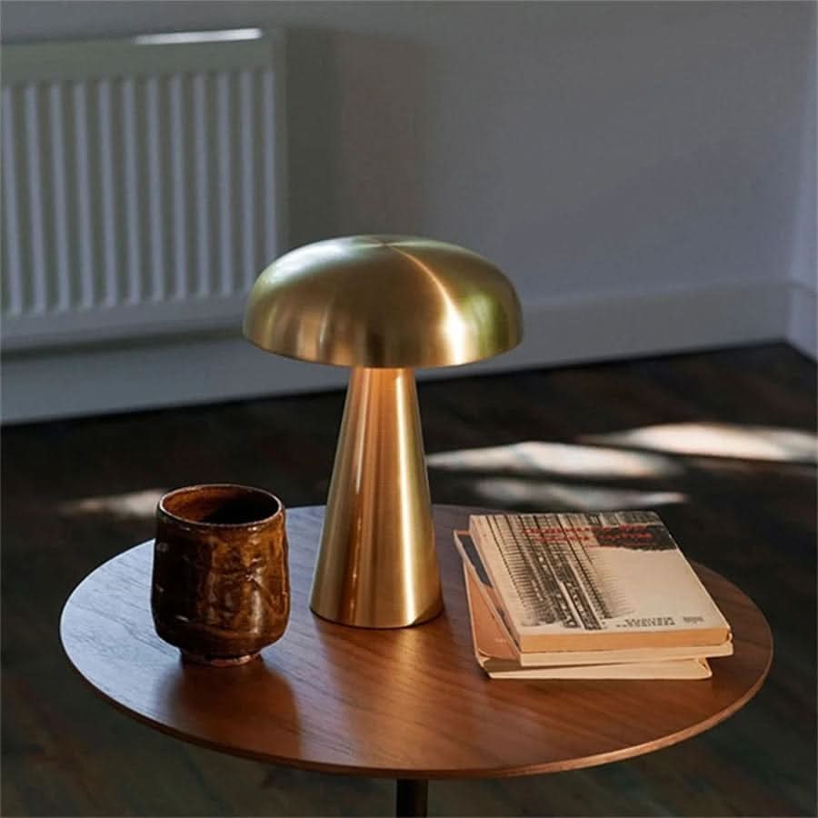 Mushroom-Inspired LED Table Lamp – Compact Bedside Lamp with Warm Light for Cozy Ambiance and Versatile Use 1