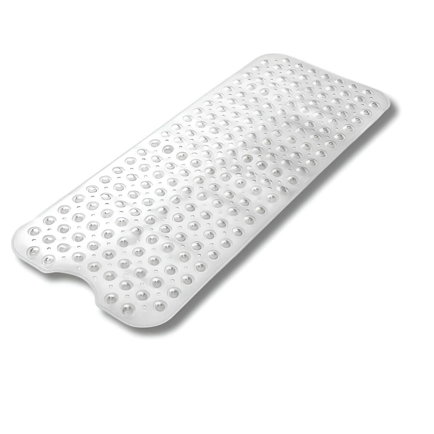 Non-Slip Bath Mat with Suction Cups – Soft and Comfortable Shower Mat for Bathroom Safety, 70 x 40 cm, Gray, Blue, White 2