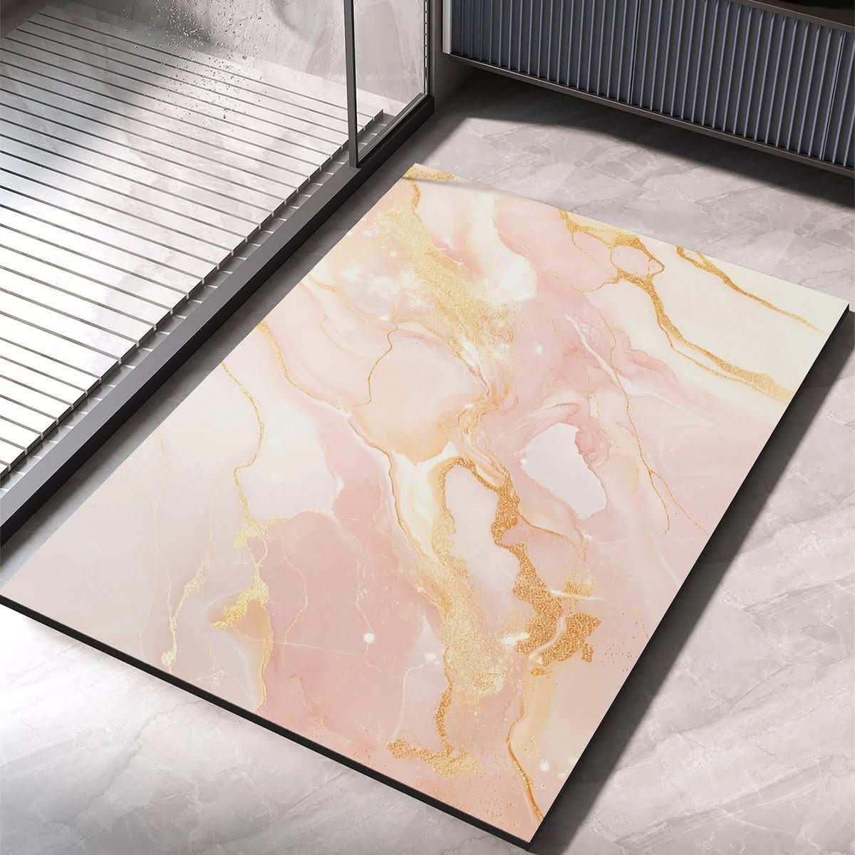 Non-Slip Quick-Drying Bath Mat – Diatom Mud with Natural Rubber for Safe Steps in Bathroom, Kitchen, and Hallway 8