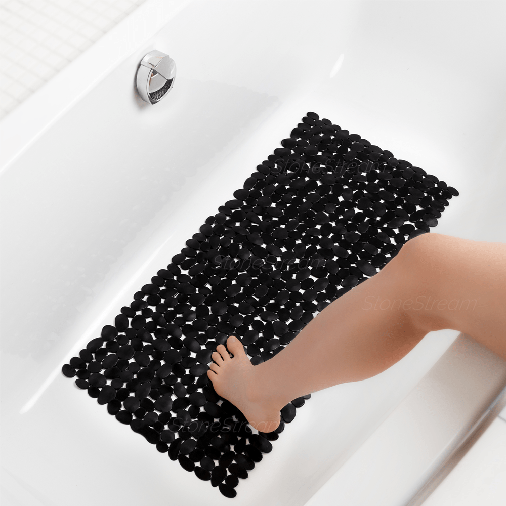 Non-Slip Shower Mat – Comfortable PVC Bath Mat with Anti-Slip Surface for Safety in Bathroom and Tub 0