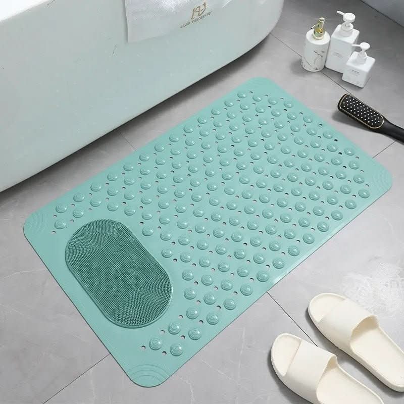 Non-Slip Shower Mat with Strong Suction Cups – Anti-Slip Bath Mat for Safety and Comfort, Durable PVC, Textured Surface, Machine Washable 5