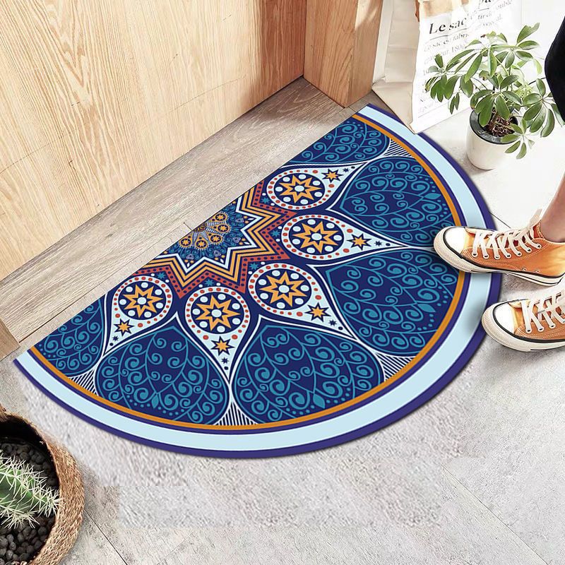 Super Absorbent Semi-Circular Rug – Stylish Design for Home, Easy to Clean, Stain-Resistant, Ideal for Hallways and Living Rooms 8