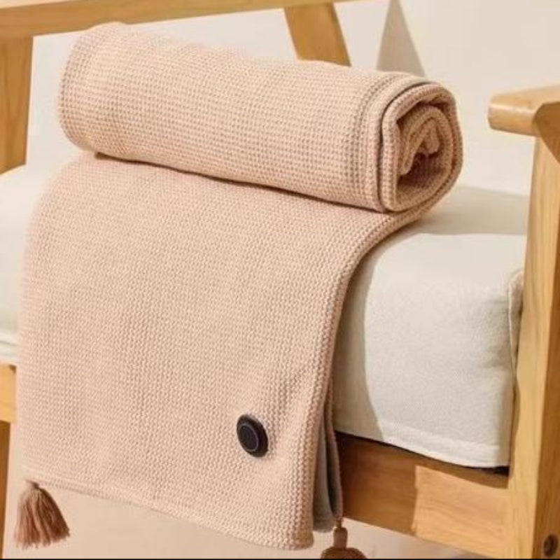 USB Electric Heating Shawl Blanket with Graphene Heating – Portable Warming Wrap with 3 Heat Levels for Office Home and Outdoor Use 0