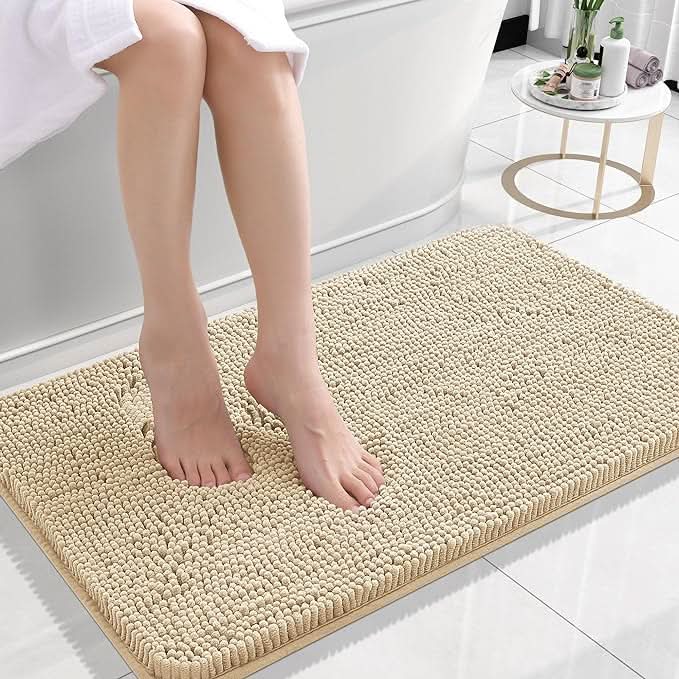 Plush Luxury Non-Slip Bath Mat – Ultra-Soft Bathroom Mat for Comfort and Safety, Available in Multiple Sizes 1