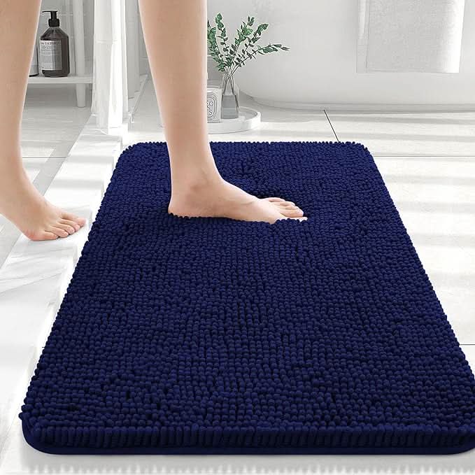 Plush Luxury Non-Slip Bath Mat – Ultra-Soft Bathroom Mat for Comfort and Safety, Available in Multiple Sizes 12