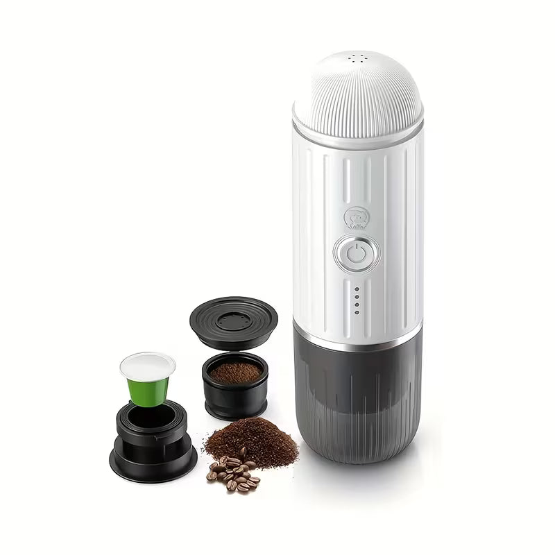 Portable Electric Espresso Machine – 19-Bar High-Pressure Coffee Maker with USB-C Charging, Compact and Lightweight for Travel a1