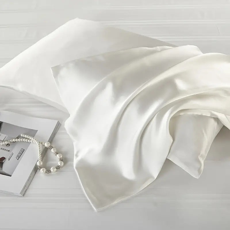 Pure Silk Pillowcase Set for Standard Pillow Size – Antibacterial, Hypoallergenic, and Hair-Friendly Sheets & Pillowcases 8