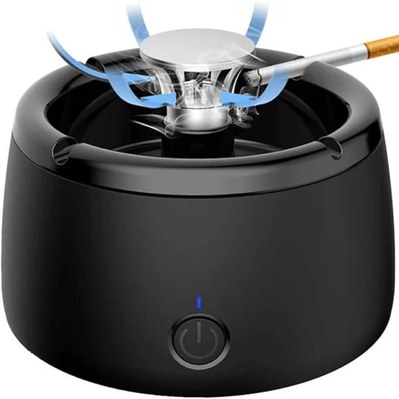 Rechargeable Smokeless Ashtray with Air Purification – Compact, Quiet, Portable for Home, Office, and Car 0