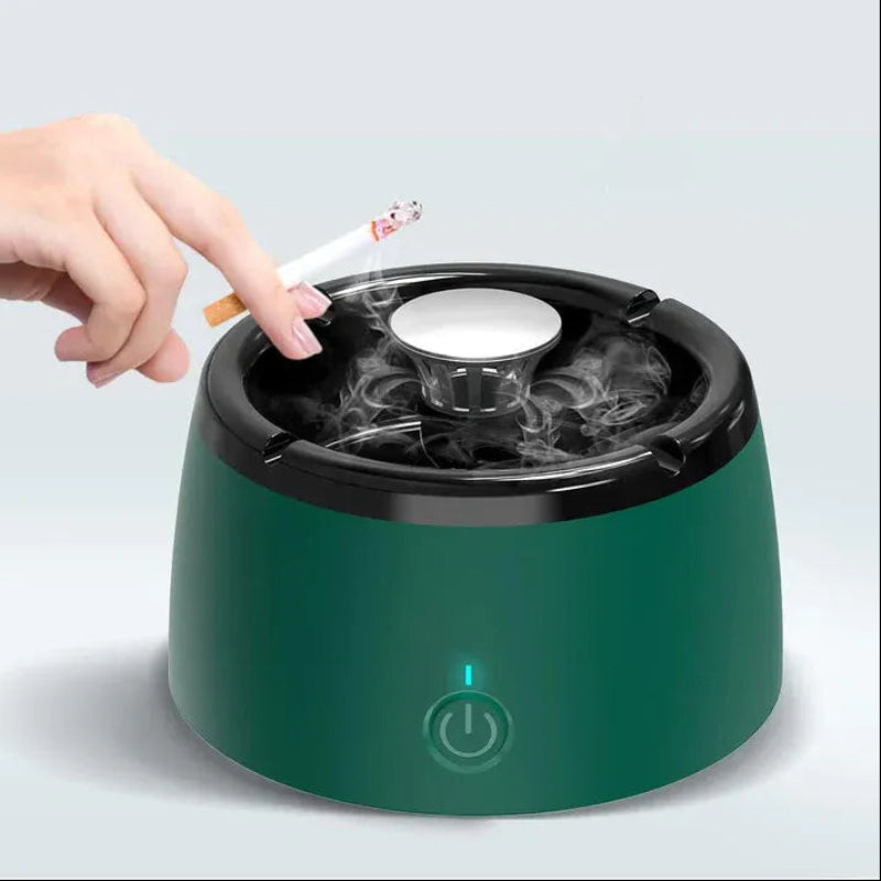 Rechargeable Smokeless Ashtray with Air Purification – Compact, Quiet, Portable for Home, Office, and Car 1