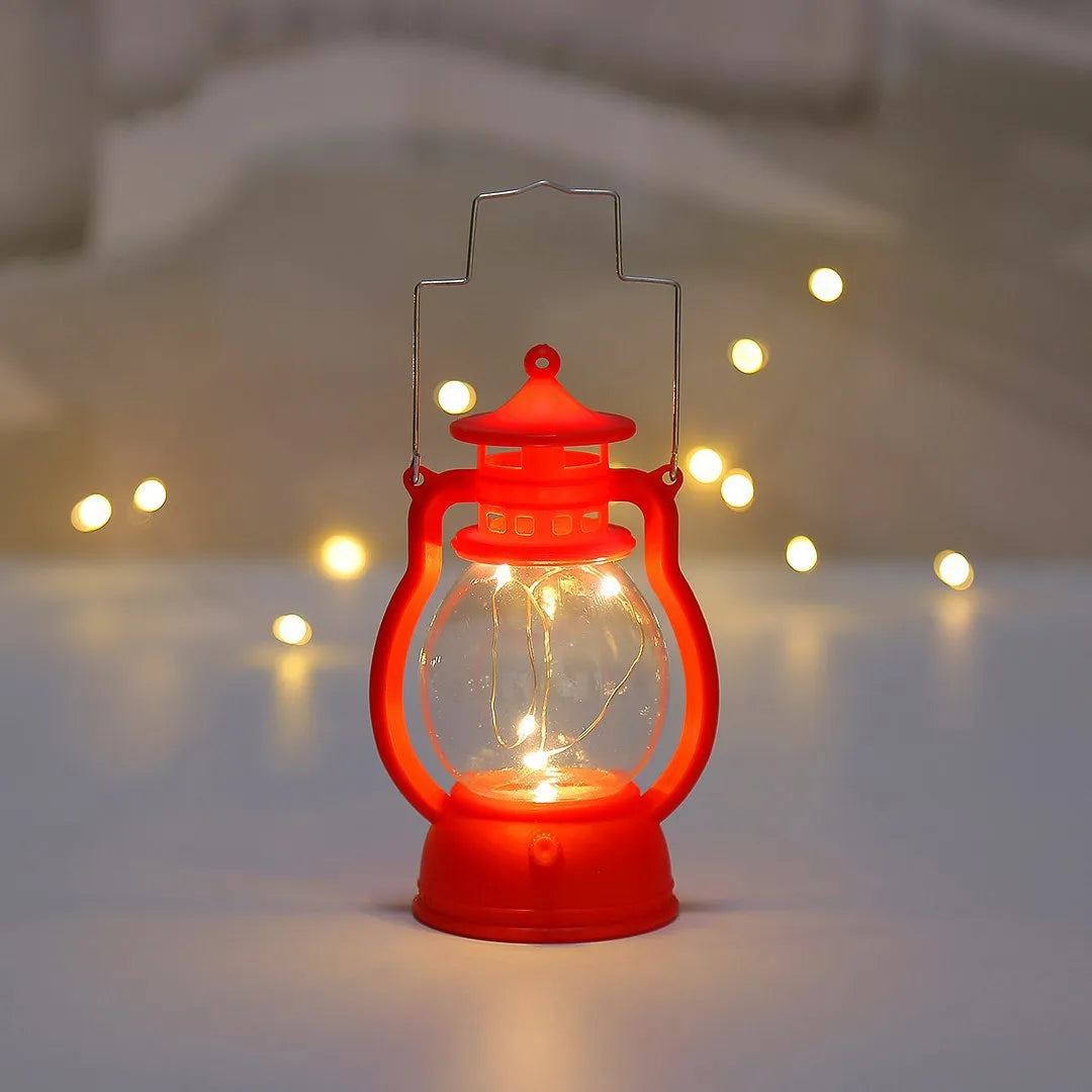 Retro LED Lantern Candle Holder – Battery Operated Decorative Light for Home, Events, and Romantic Settings 7