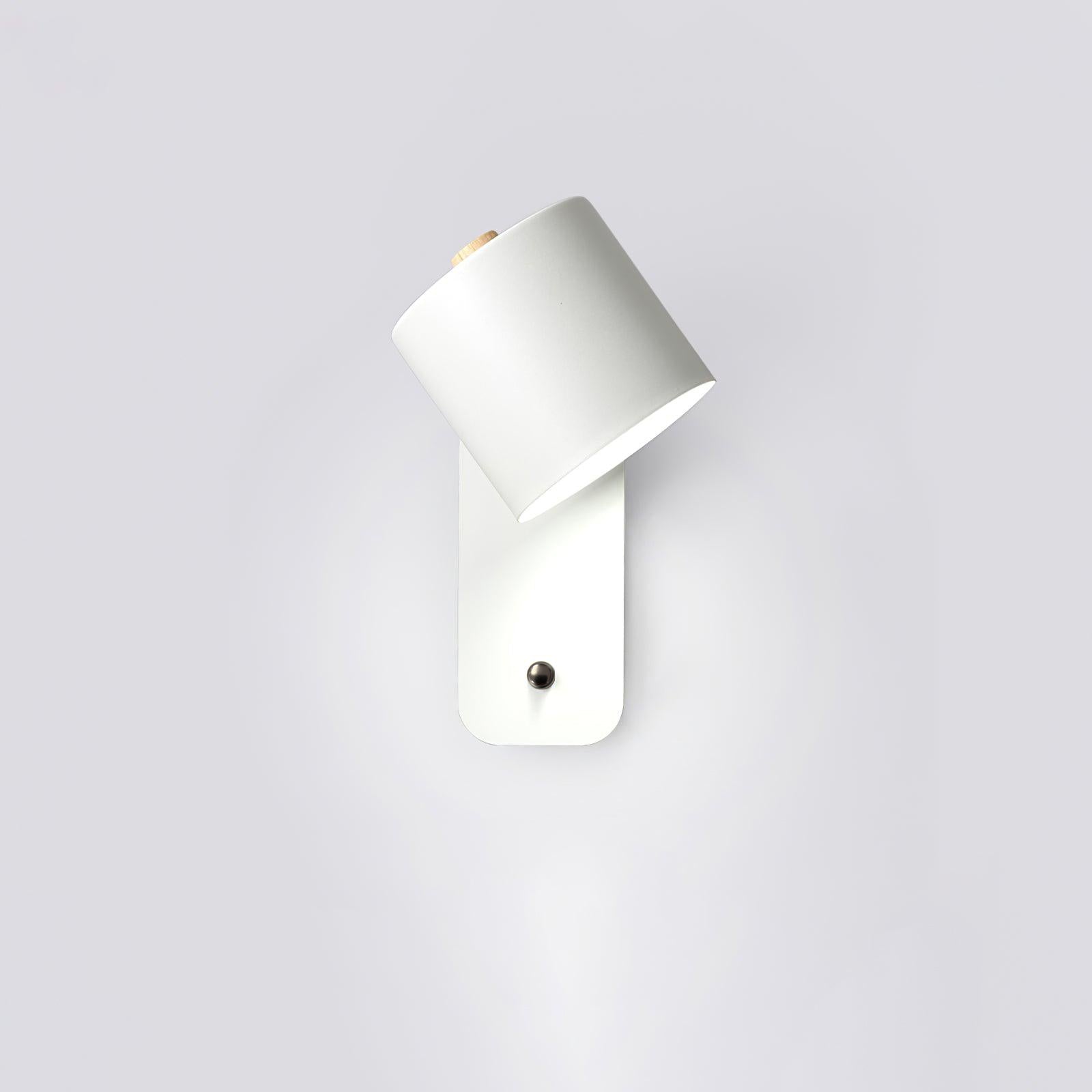 Rotatable Rechargeable Wall Lamp with Touch Control – Modern Cylinder Design for Indoor Use, USB Charging 0