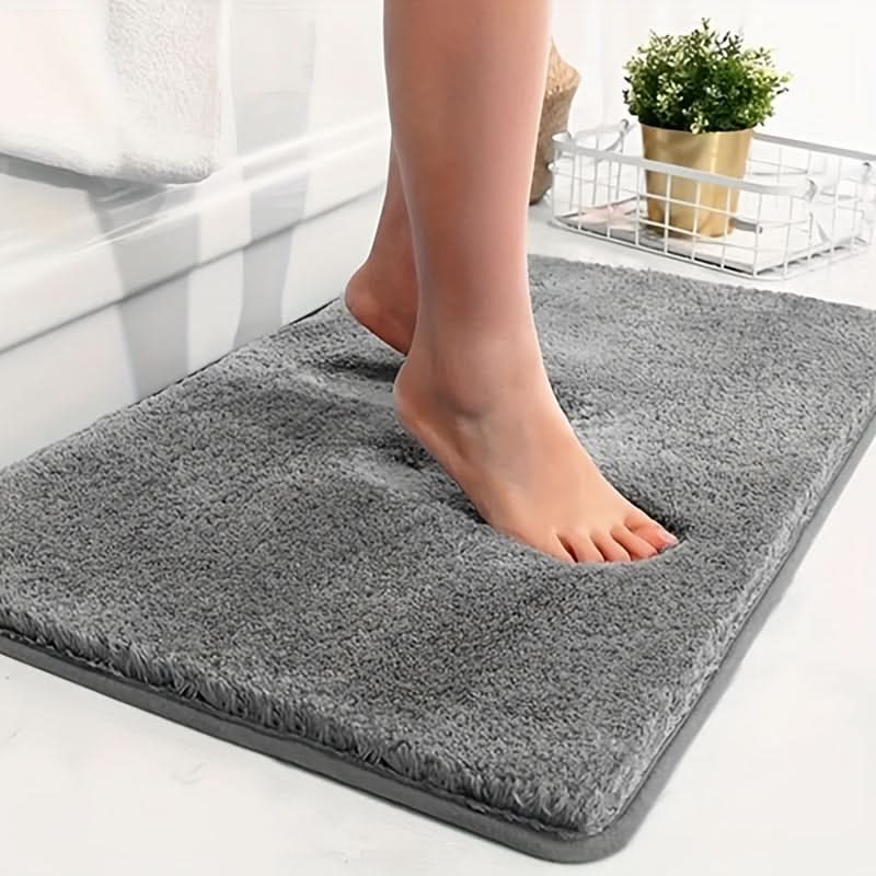 Soft Non-Slip Bath Mat – Absorbent Bathroom Rug in Various Colors for Ultimate Comfort 1