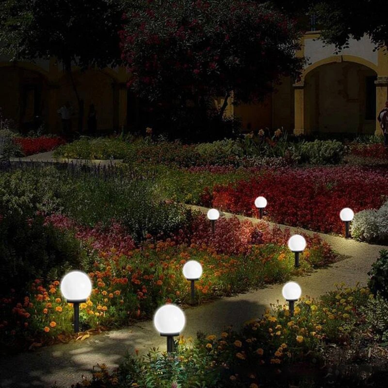 Solar Garden Lights - Weatherproof LED Outdoor Lighting for Pathways and Patios - Energy Efficient and Easy Installation 2
