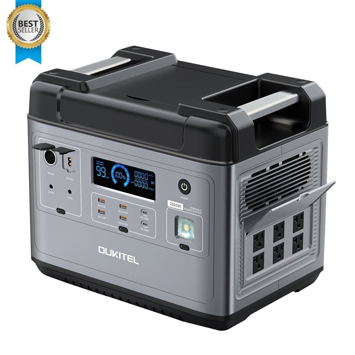 OUKITEL P2001 Portable Power Station 2000W/2000Wh