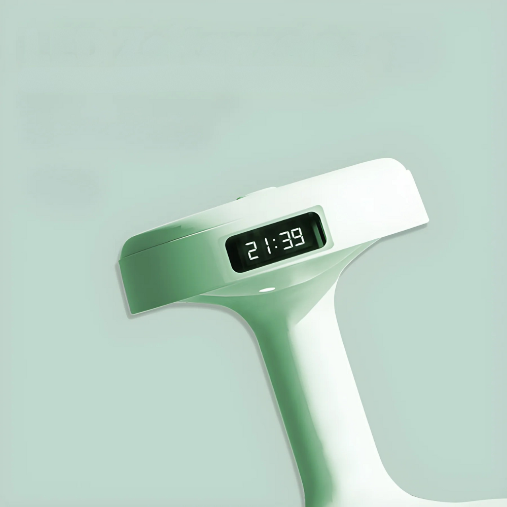 Ultrasonic Humidifier with LED Clock – Elegant White Air Humidifier for Home and Office 2