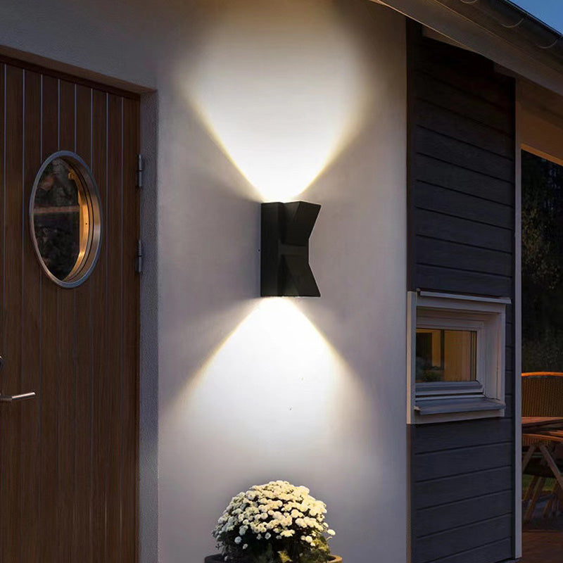 Waterproof Aluminum LED Outdoor Wall Lamp – Modern Exterior Wall Light for Garden and Patio, IP65 Rated, Energy Efficient 6