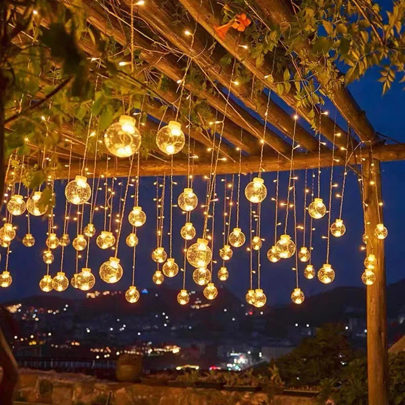 Waterproof LED Fairy Lights – 3.5m Outdoor String Lights for Romantic Ambiance, Weatherproof Twinkle Lights for Garden and Patio 4