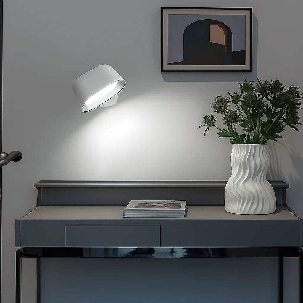 Wireless Adjustable Wall Light with Remote Control – Sleek Modern Wall Lamp for Customizable Brightness and Color Temperature 5
