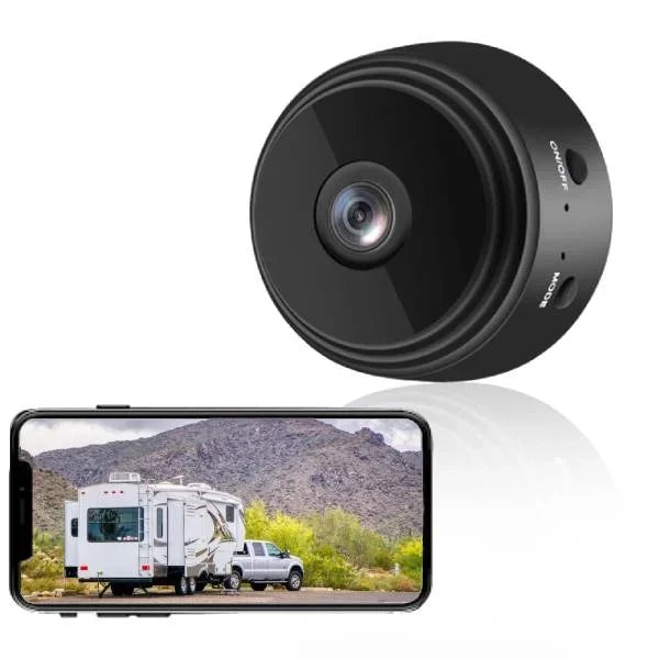 Wireless Waterproof Rear View Camera with Night Vision & Motion Detection for Motorhomes & Trailers 0