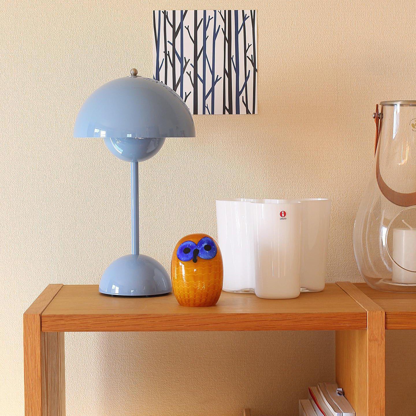 Solar LED Table Lamp | Warm Ambient Lighting for Cozy Interiors & Outdoor Evenings