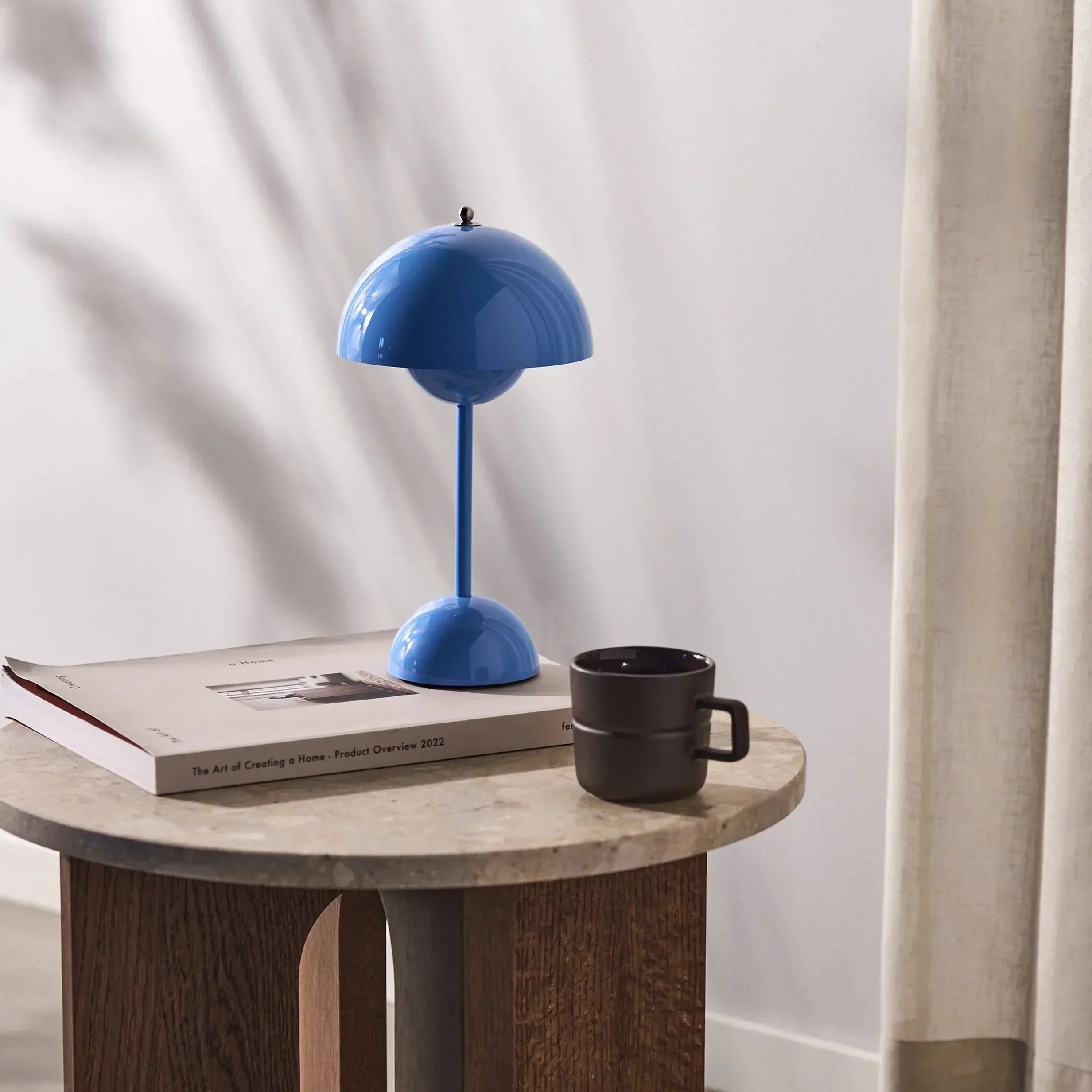 Solar LED Table Lamp | Warm Ambient Lighting for Cozy Interiors & Outdoor Evenings