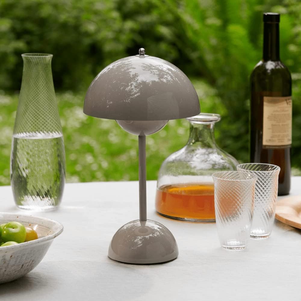Solar LED Table Lamp | Warm Ambient Lighting for Cozy Interiors & Outdoor Evenings