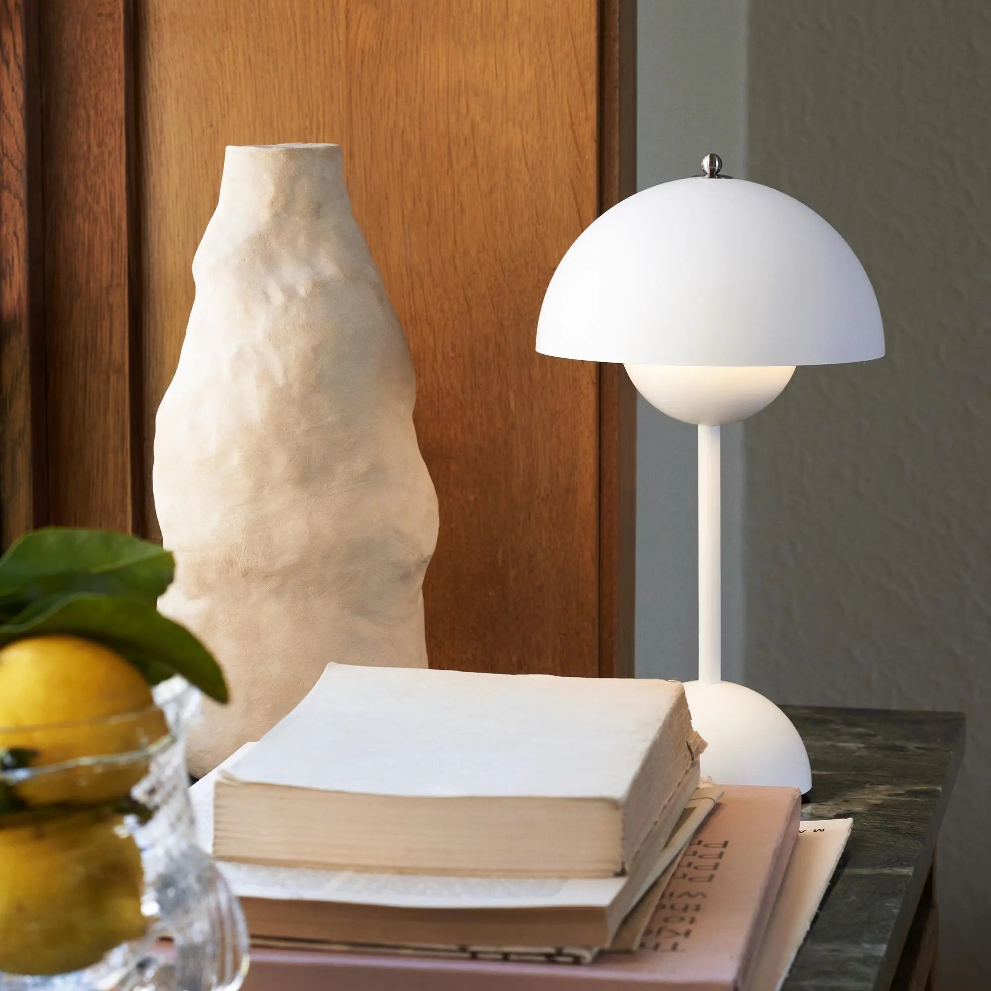 Solar LED Table Lamp | Warm Ambient Lighting for Cozy Interiors & Outdoor Evenings