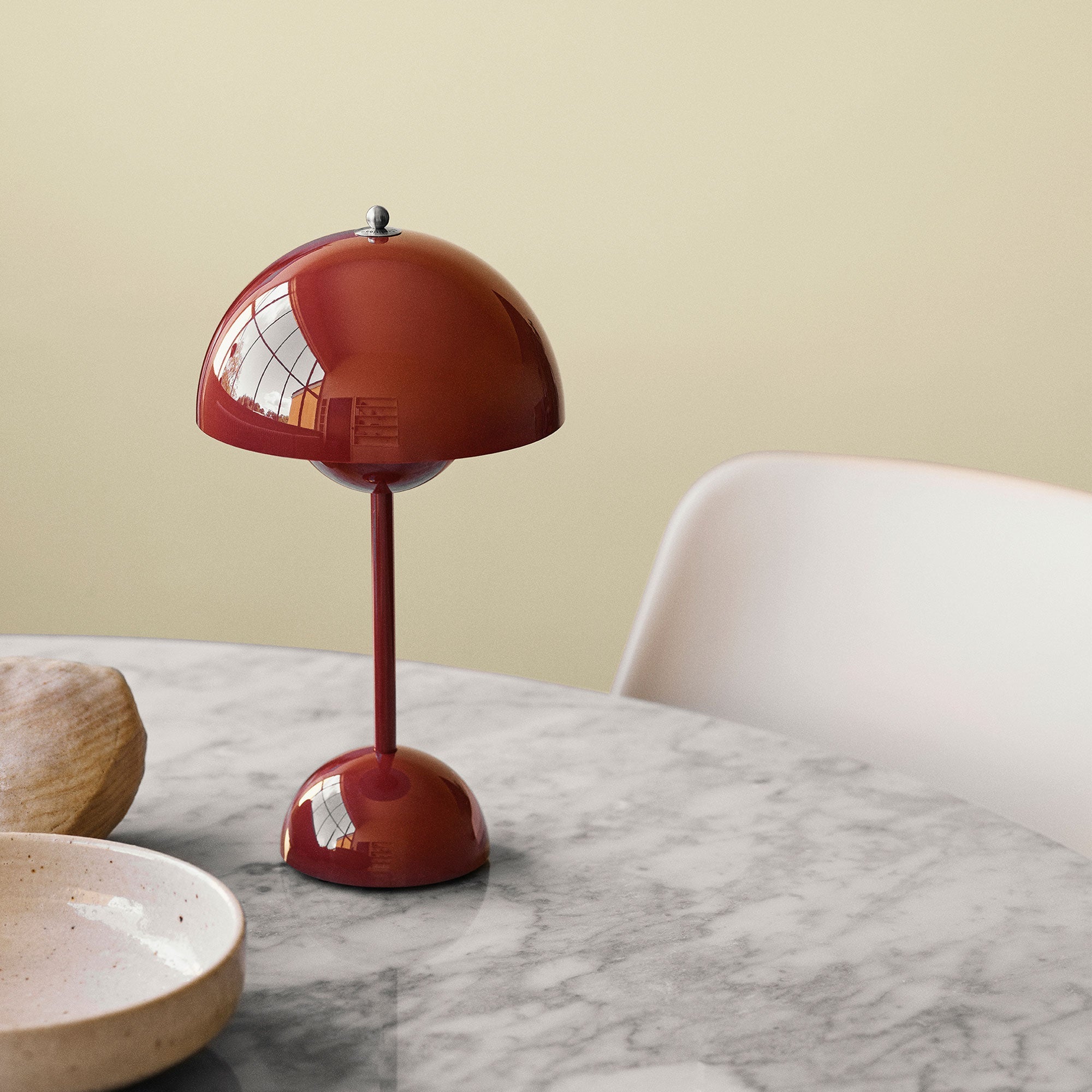Solar LED Table Lamp | Warm Ambient Lighting for Cozy Interiors & Outdoor Evenings