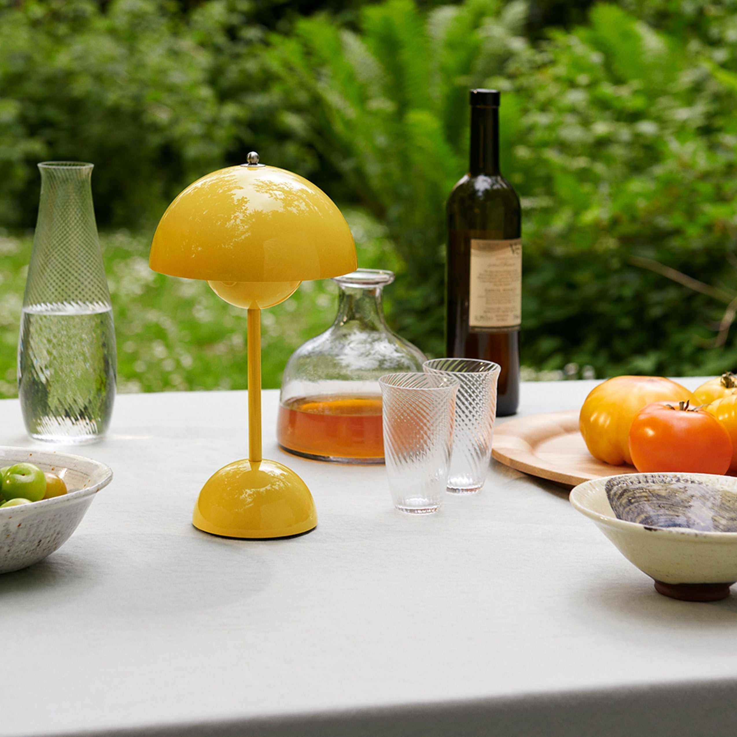 Solar LED Table Lamp | Warm Ambient Lighting for Cozy Interiors & Outdoor Evenings