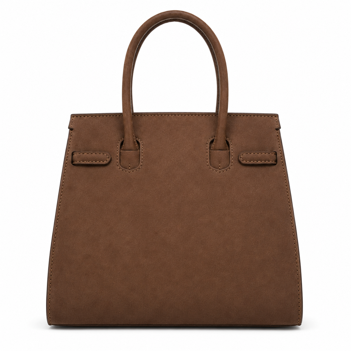 Drawcord Frame Tote Handbag