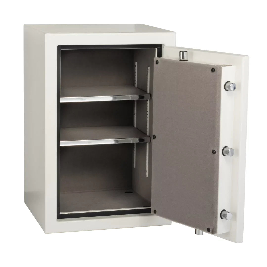 Hayman DV-3019 DynaVault Burglar Fire Safe with the door opened